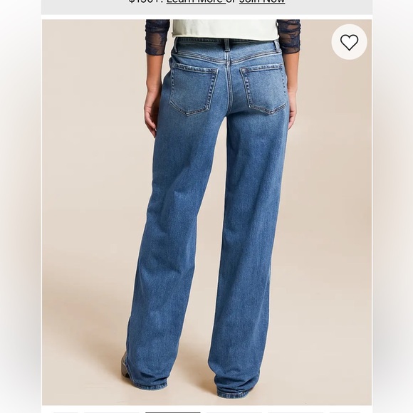 VERVET BY FLYING MONKEY Blue Flare Jeans NWOT 24 - Picture 3 of 9